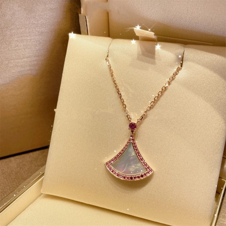 [ELAN LUXE]DREAM NECKLACE MOP DIAMOND PINK