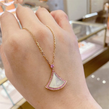 [ELAN LUXE]DREAM NECKLACE MOP DIAMOND PINK
