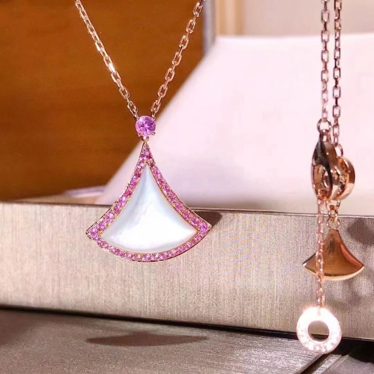 [ELAN LUXE]DREAM NECKLACE MOP DIAMOND PINK
