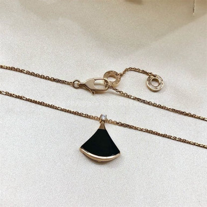 [ELAN LUXE]DREAM NECKLACE ONYX 1 DIAMOND