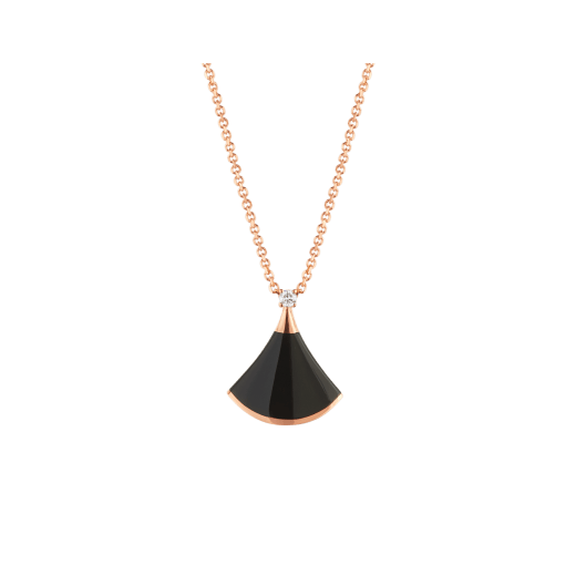 [ELAN LUXE]DREAM NECKLACE ONYX 1 DIAMOND