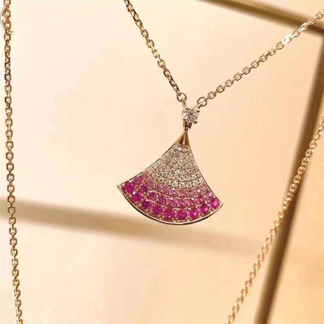 [ELAN LUXE]DREAM NECKLACE PINK GOLD PINK DIAMOND