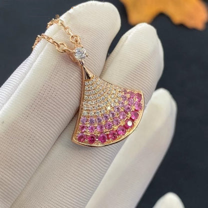 [ELAN LUXE]DREAM NECKLACE PINK GOLD PINK DIAMOND