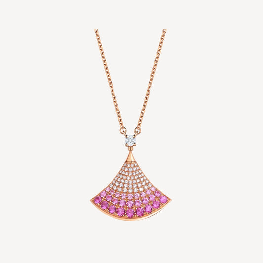[ELAN LUXE]DREAM NECKLACE PINK GOLD PINK DIAMOND