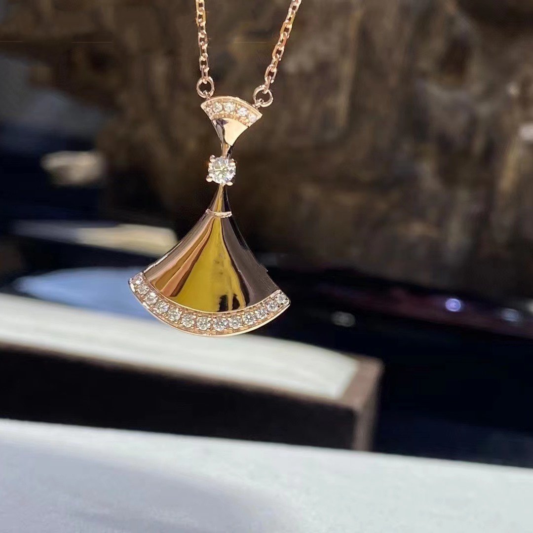 [ELAN LUXE]DREAM NECKLACE PINK GOLD DIAMOND