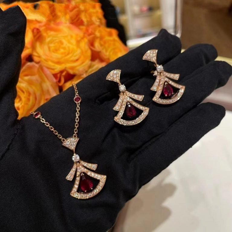 [ELAN LUXE]DREAM NECKLACE CARNELIAN DIAMOND PINK GOLD
