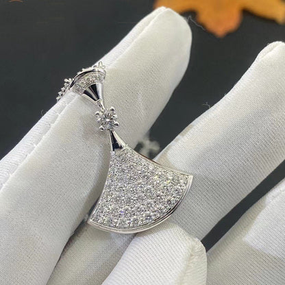 [ELAN LUXE]DREAM NECKLACE SILVER FULL DIAMOND