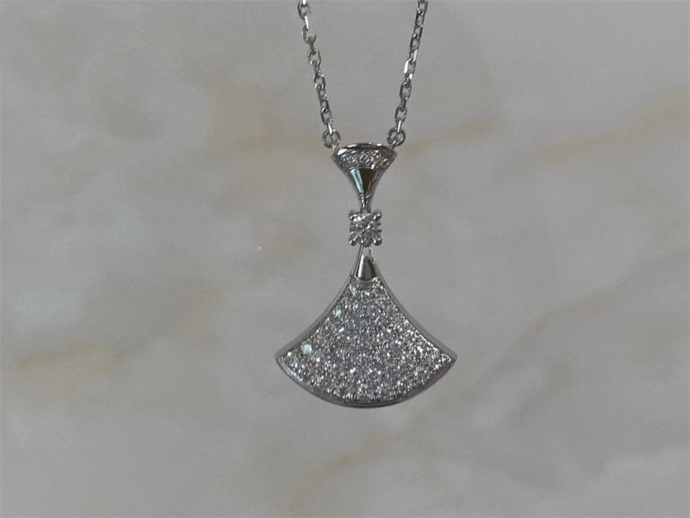 [ELAN LUXE]DREAM NECKLACE SILVER FULL DIAMOND