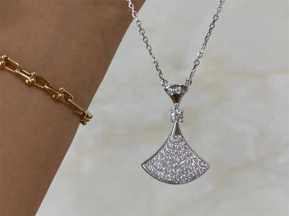 [ELAN LUXE]DREAM NECKLACE SILVER FULL DIAMOND