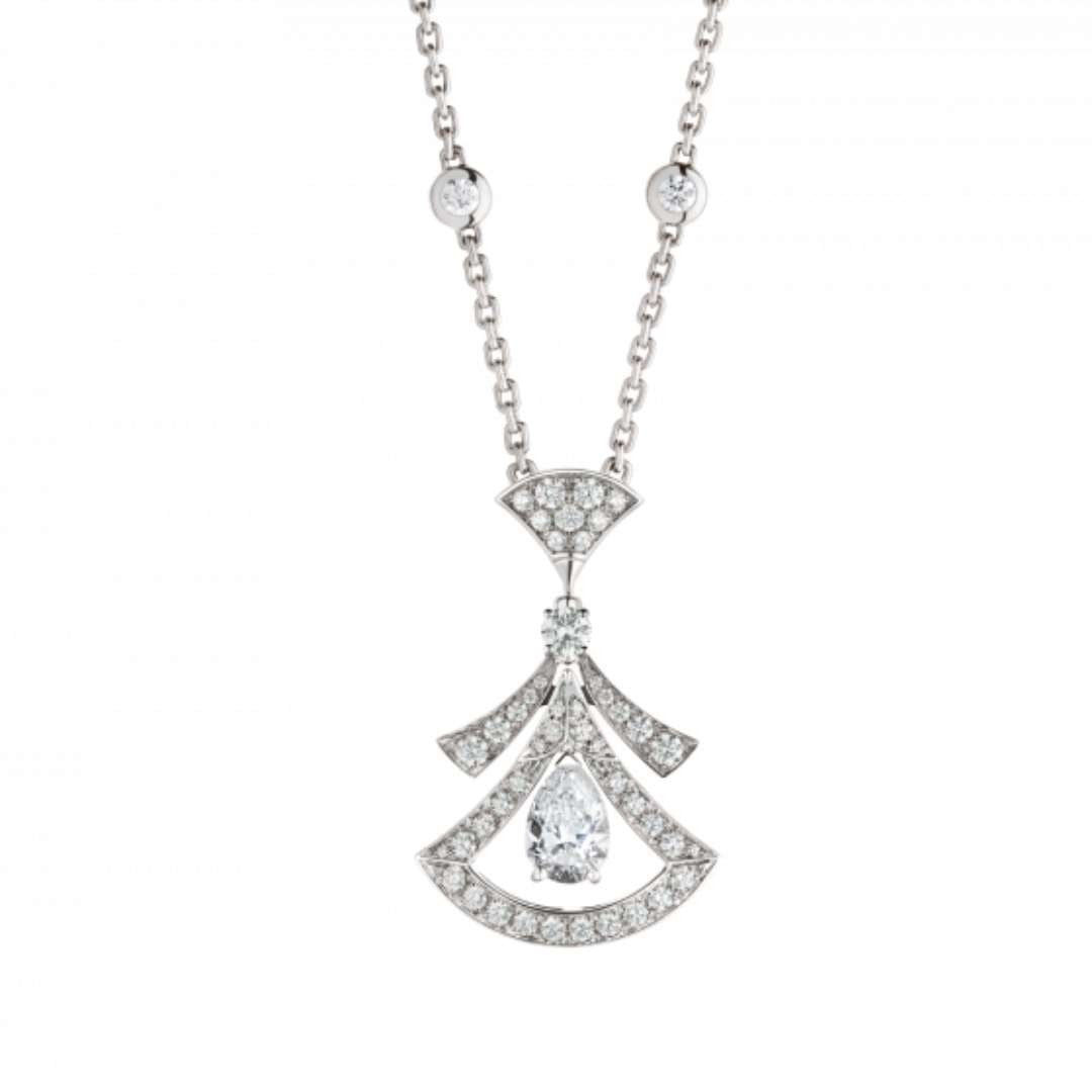 [ELAN LUXE]DREAM NECKLACE WHITE DIAMOND SILVER