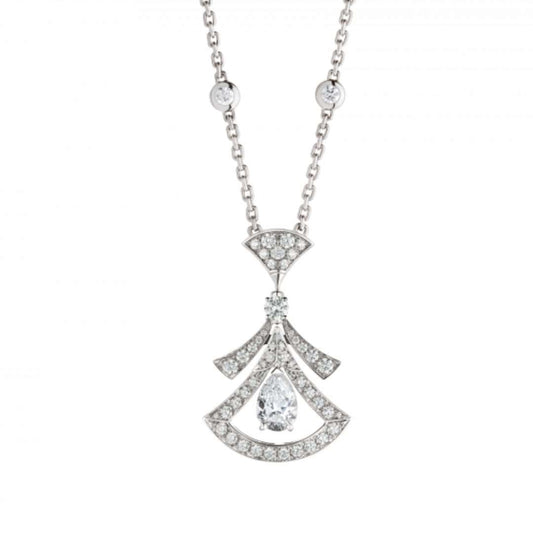 [ELAN LUXE]DREAM NECKLACE WHITE DIAMOND SILVER