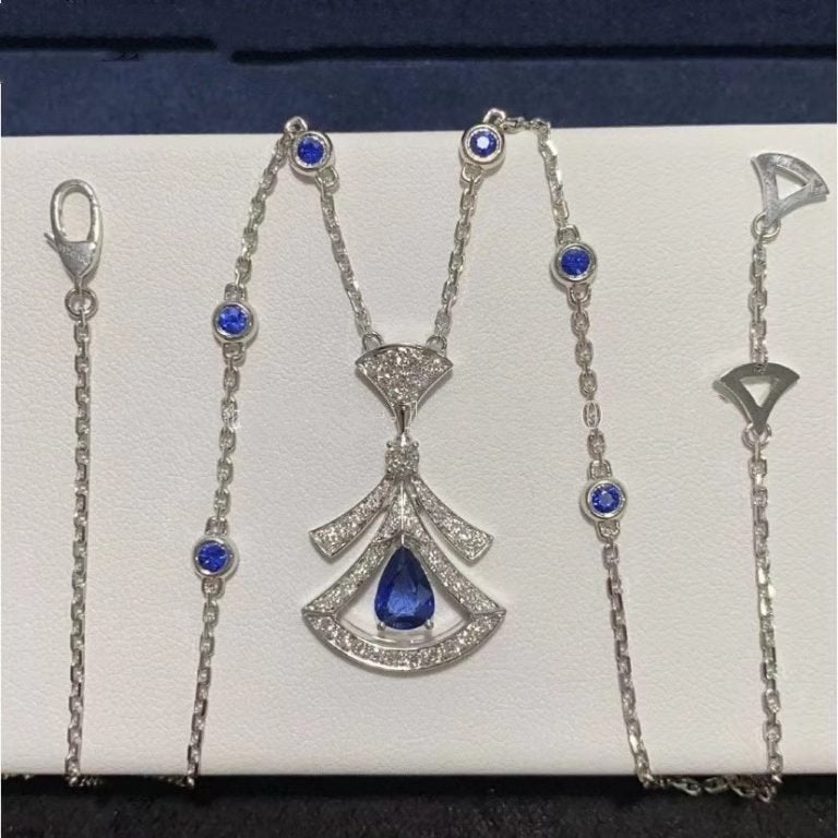 [ELAN LUXE]DREAM NECKLACE AGATE DIAMOND SILVER