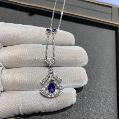 [ELAN LUXE]DREAM NECKLACE AGATE DIAMOND SILVER