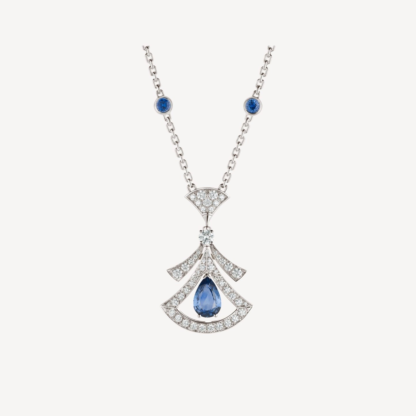 [ELAN LUXE]DREAM NECKLACE AGATE DIAMOND SILVER