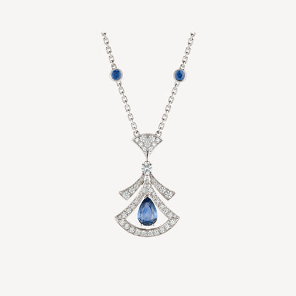 [ELAN LUXE]DREAM NECKLACE AGATE DIAMOND SILVER