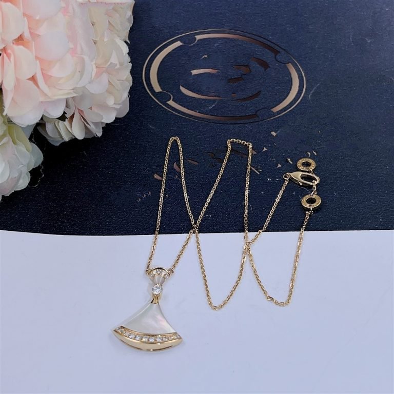 [ELAN LUXE]DREAM NECKLACE MOP GOLD DIAMOND