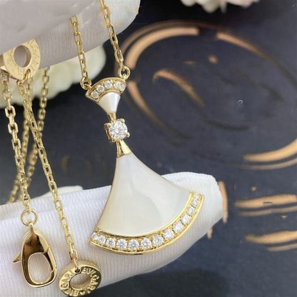 [ELAN LUXE]DREAM NECKLACE MOP GOLD DIAMOND
