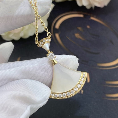 [ELAN LUXE]DREAM NECKLACE MOP GOLD DIAMOND