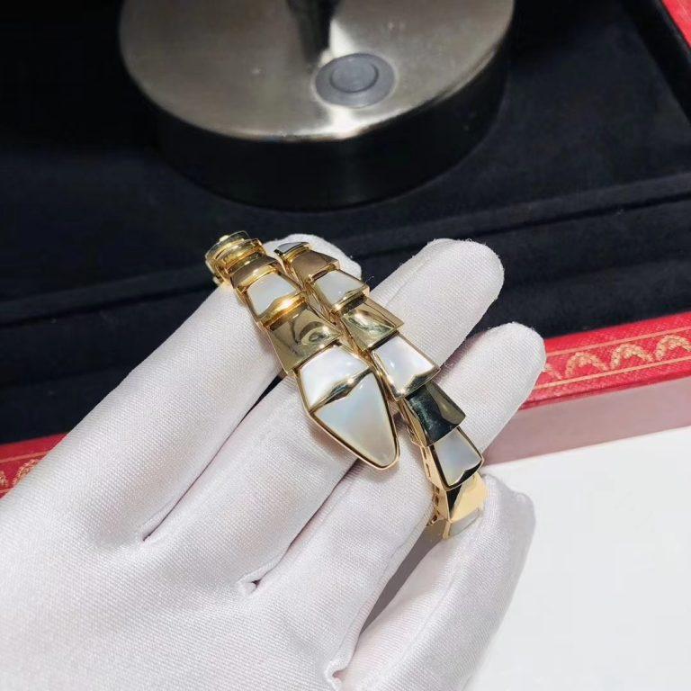 [ELAN LUXE]SERPENTI BRACELET MOP GOLD