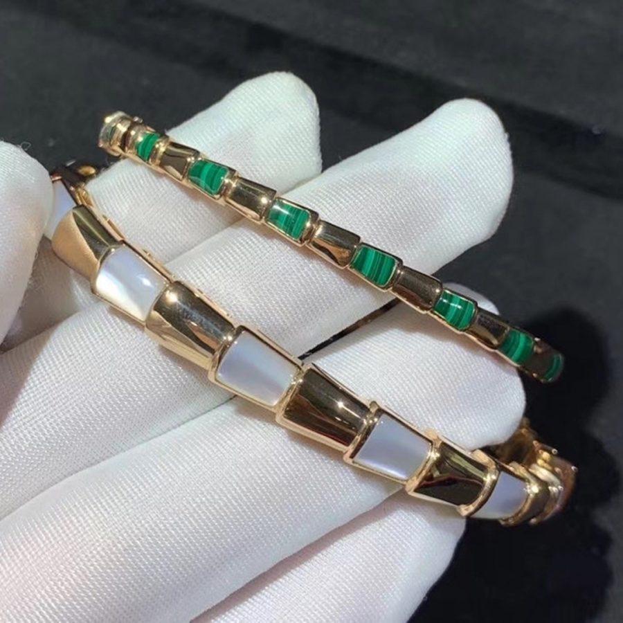 [ELAN LUXE]SERPENTI BRACELET PINK GOLD MOP