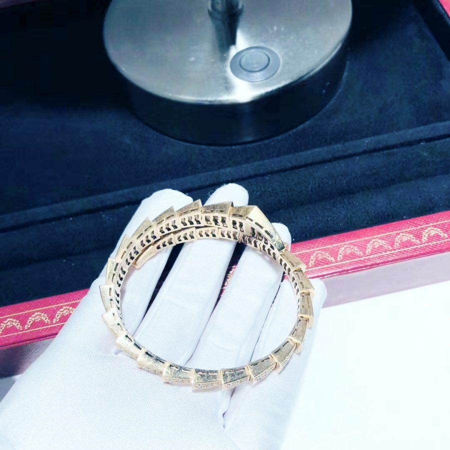 [ELAN LUXE]SERPENTI BRACELET 8MM PINK GOLD DIAMOND
