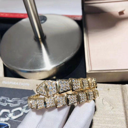 [ELAN LUXE]SERPENTI BRACELET 8MM GOLD DIAMOND