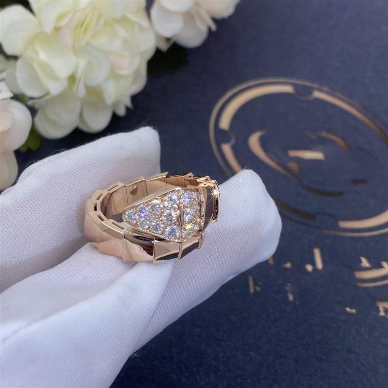 [ELAN LUXE]SERPENTI RING PINK GOLD DIAMOND