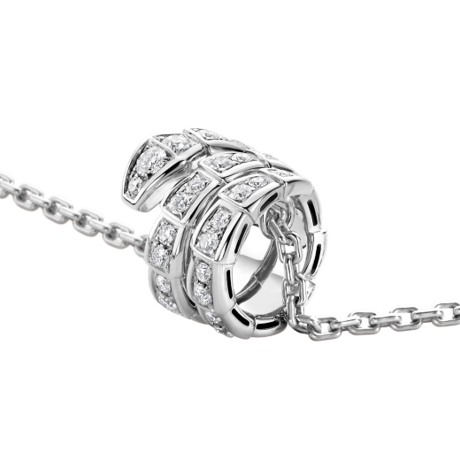[ELAN LUXE]SERPENTI  NECKLACE DOUBLE RING DIAMOND