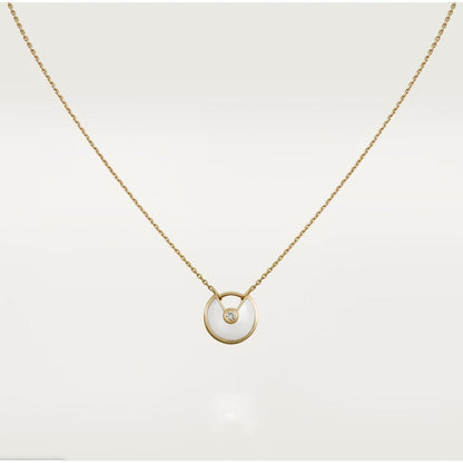[ELAN LUXE]AMULETTE ROSE GOLD MOP NECKLACE