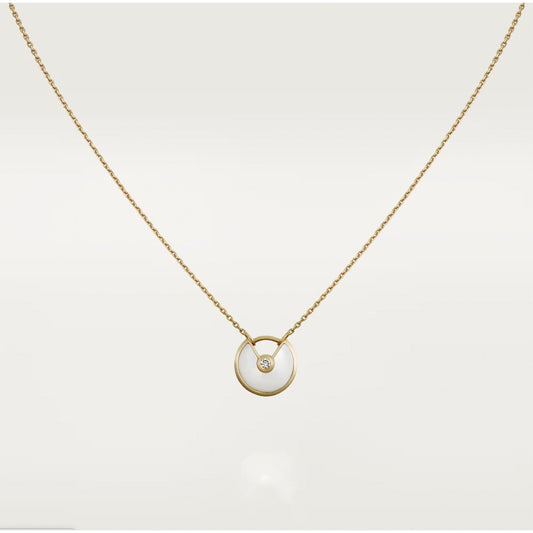 [ELAN LUXE]AMULETTE ROSE GOLD MOP NECKLACE