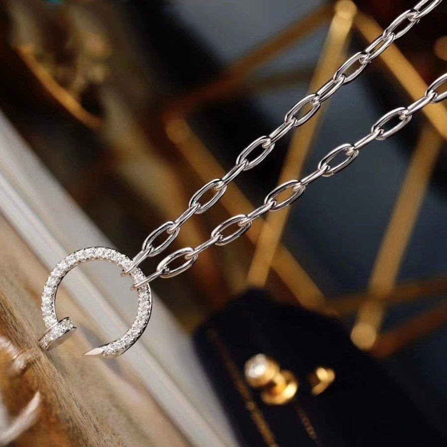 [ELAN LUXE]JUSTE NECKLACE FULL DIAMONDS