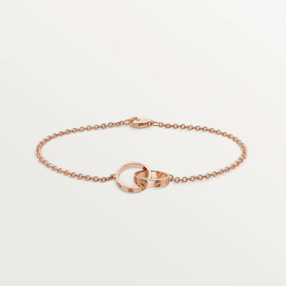[ELAN LUXE]LOVE BRACELET DOUBLE RING