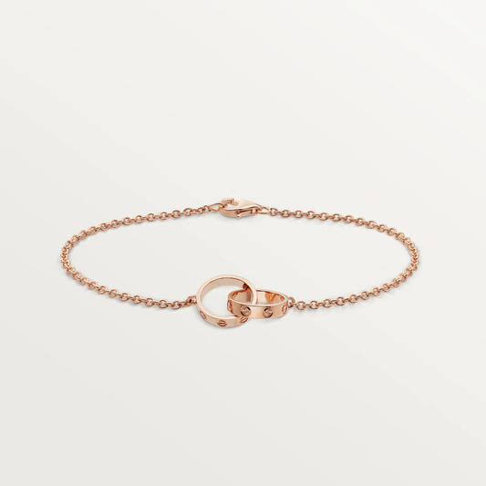 [ELAN LUXE]LOVE BRACELET DOUBLE RING