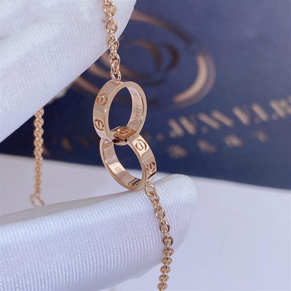[ELAN LUXE]LOVE BRACELET DOUBLE RING