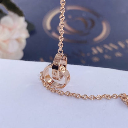 [ELAN LUXE]LOVE BRACELET DOUBLE RING