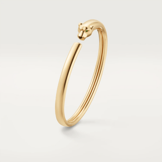[ELAN LUXE]PANTHERE GOLD OPEN BRACELET