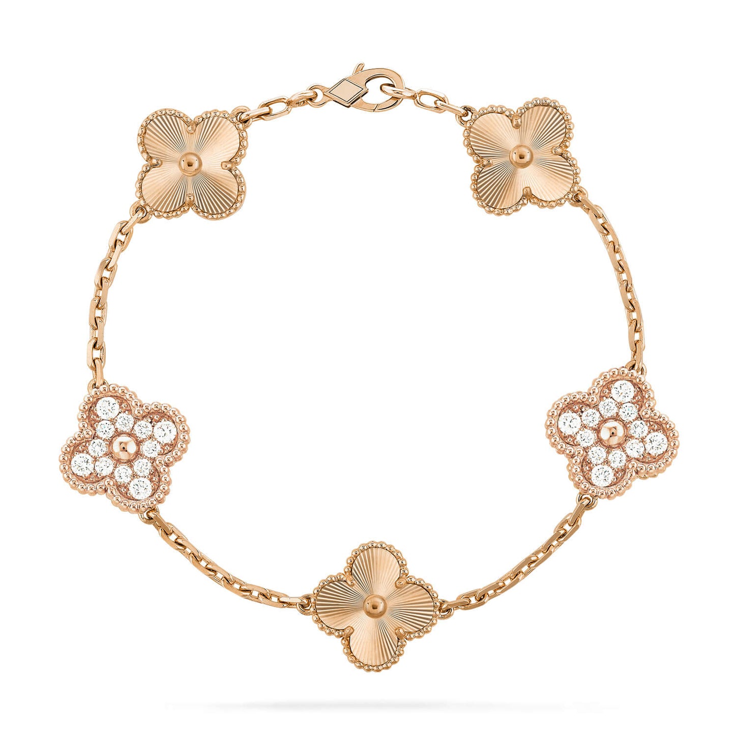 [ELAN LUXE] CLOVER 5 MOTIF LASER BRACELET COLLECTION