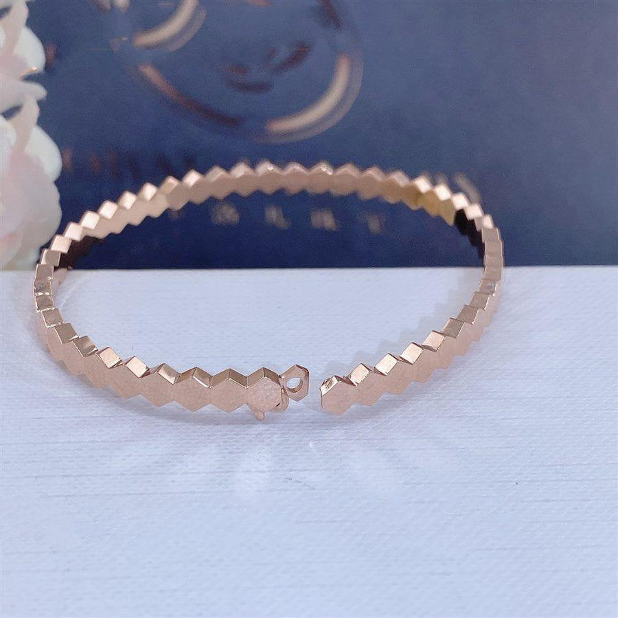 [ELAN LUXE]BEE LOVE PINK GOLD BRACELET