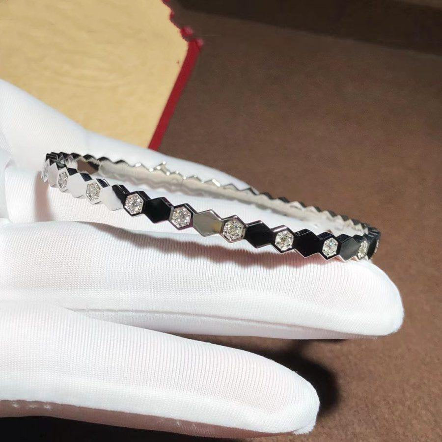 [ELAN LUXE]BEE LOVE SILVER DIAMOND BRACELET
