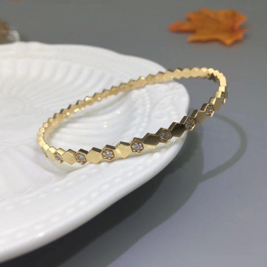 [ELAN LUXE]BEE LOVE GOLD DIAMOND BRACELET