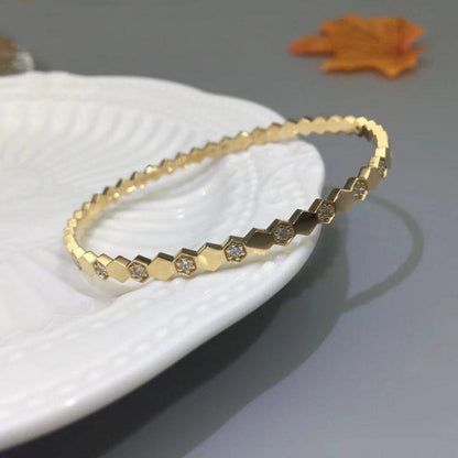 [ELAN LUXE]BEE LOVE GOLD DIAMOND BRACELET