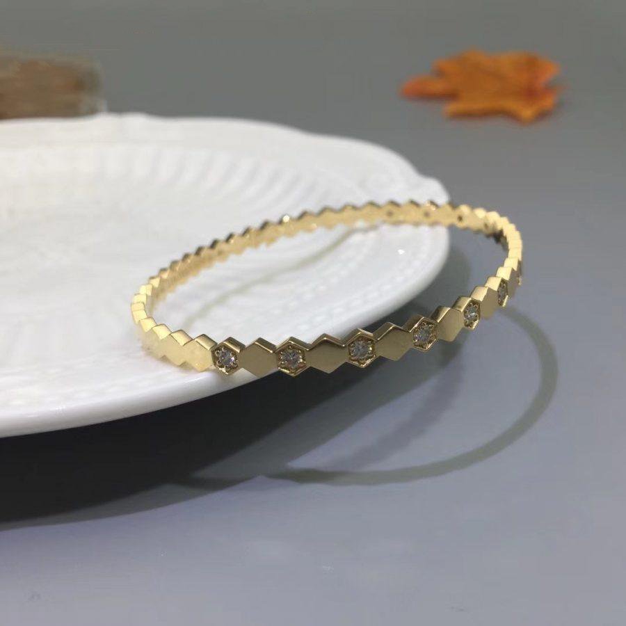 [ELAN LUXE]BEE LOVE GOLD DIAMOND BRACELET