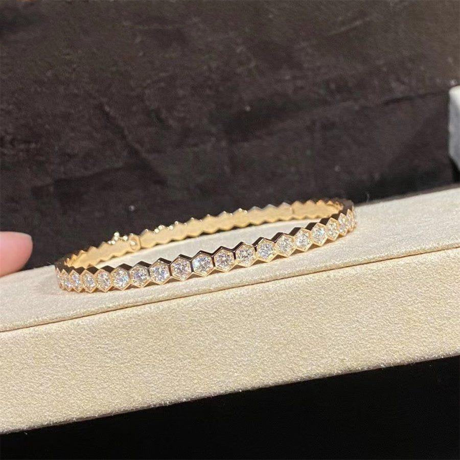 [ELAN LUXE]BEE LOVE GOLD BRACELET FULL DIAMOND