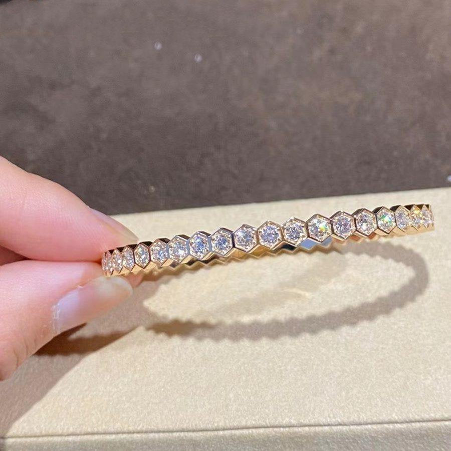 [ELAN LUXE]BEE LOVE GOLD BRACELET FULL DIAMOND