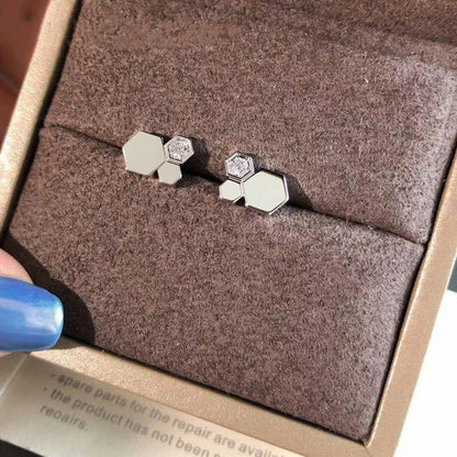 [ELAN LUXE]BEE LOVE SILVER DIAMOND EARRINGS