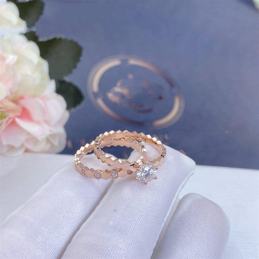 [ELAN LUXE]BEE LOVE RING PINK GOLD DIAMOND