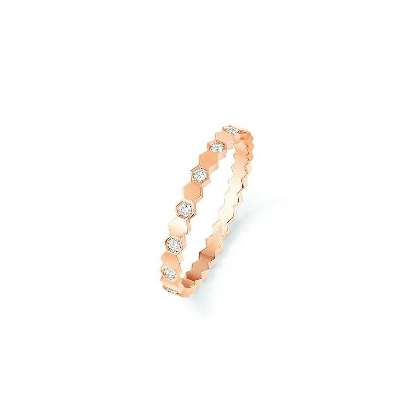 [ELAN LUXE]BEE LOVE RING PINK GOLD DIAMOND