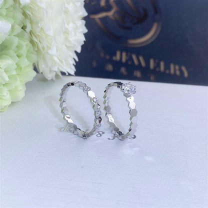 [ELAN LUXE]BEE LOVE RING SILVER 1 DIAMOND