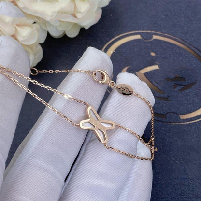 [ELAN LUXE]JEUX BRACELET WHITE MOP PINK GOLD 1 DIAMOND