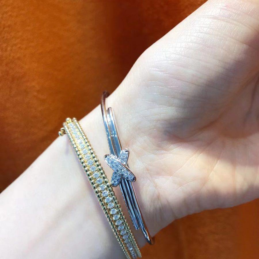 [ELAN LUXE]JEUX DE BRACELET SILVER DIAMONDS